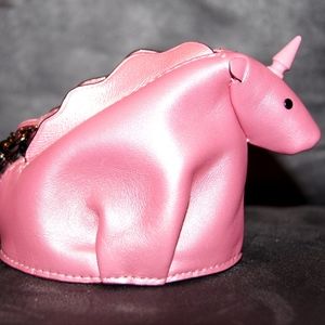 Coach Coin Purse Pink Unicorn